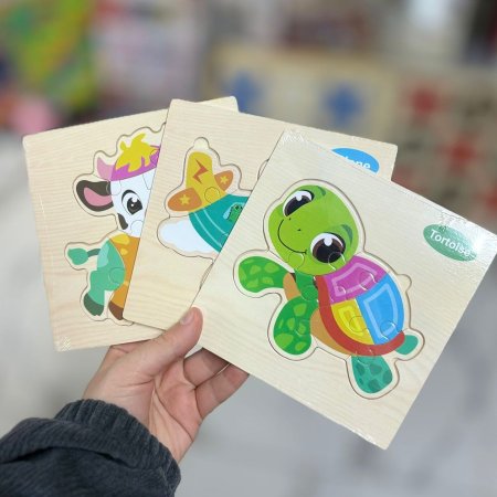 بازل خشب صغير