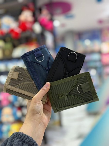 جزدان قماش ملون