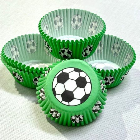 كاسات كب كيك كرة القدم