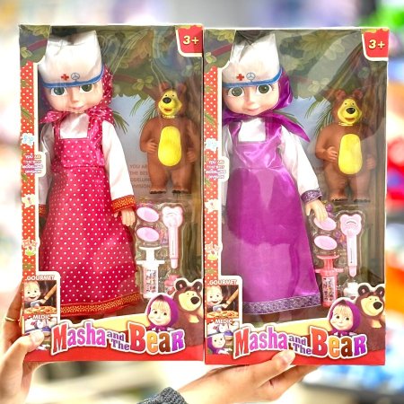 بكج الدكتورة ماشا والدب