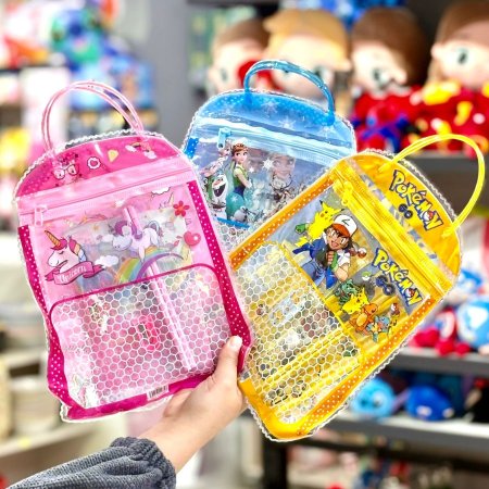 بكج قرطاسية مع دفتر تلوين