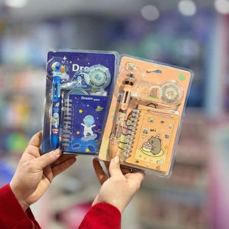 بكج دفتر نوت مع قلم