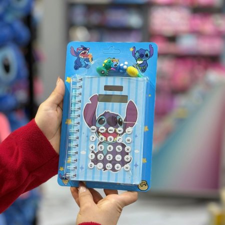 دفتر ستيتش مع الة حاسبة