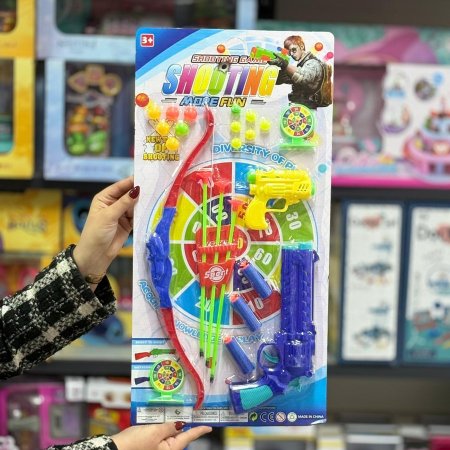 لعبة تصويب الاسهم والفلين