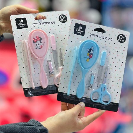 طقم فرشاة شعر وادوات عناية بالطفل