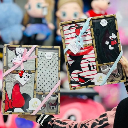 طقم بيبي ميكي وميني ماوس