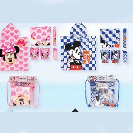 بكج السباحة الشفاف ميكي وميني ماوس