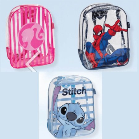 شنطة ديزني شفافة