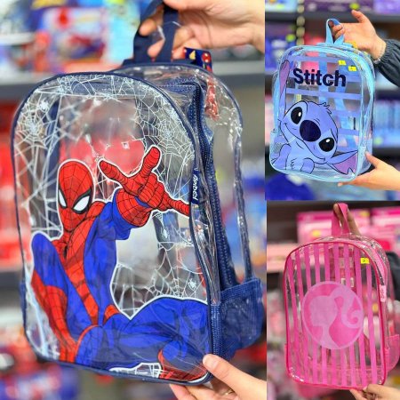 شنطة ديزني شفافة