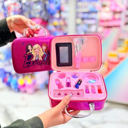 شنطة مكياج اطفال باربي