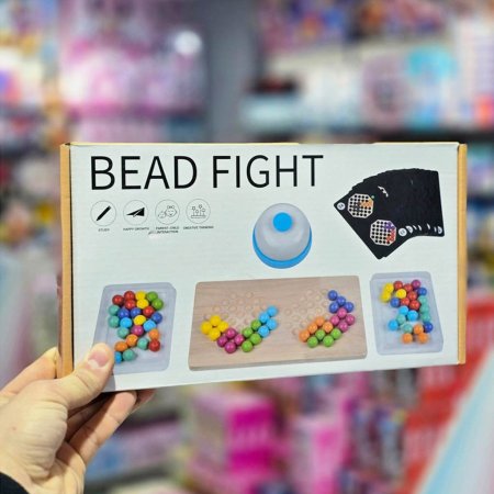 تحدي الخرز الخشبية