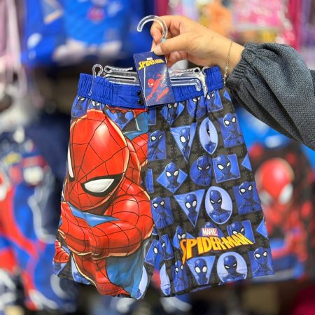 شورت  سباحة سبايدرمان