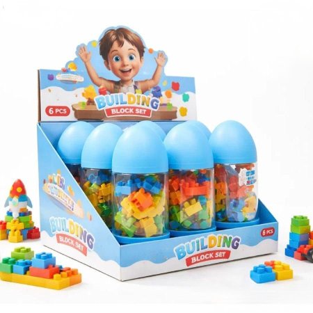 صاروخ ليجو مكعبات تركيب للاطفال