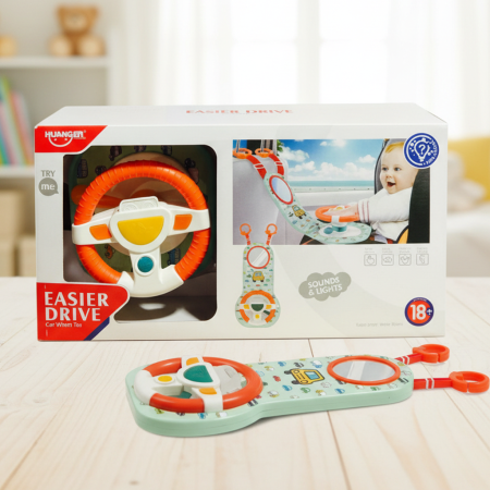 لعبة المقود السيارة للأطفال