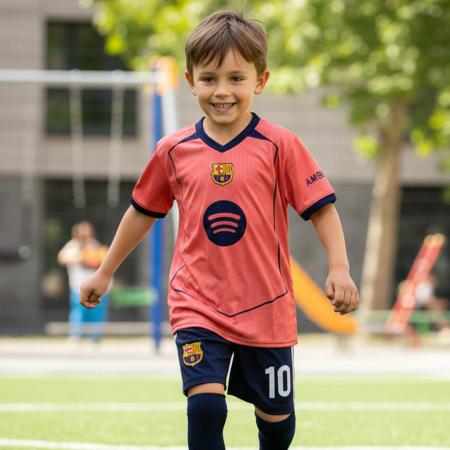 ملابس رياضة فريق برشلونة - برتقالي