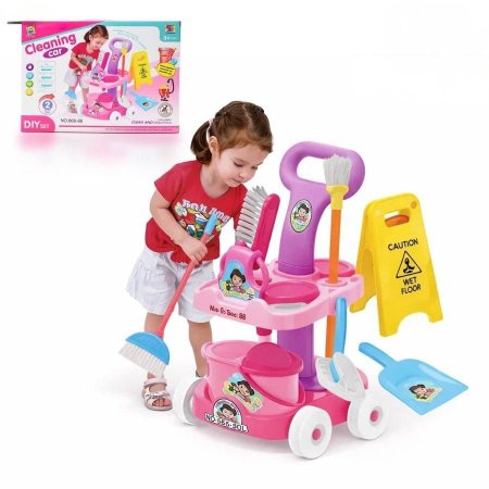 لعبة عربة التنضيف للاطفال