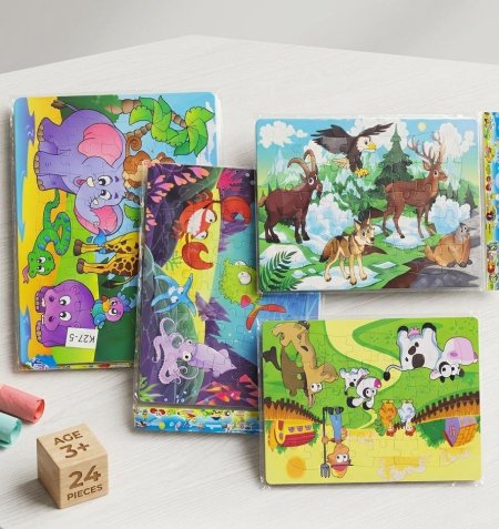 تركيب بازل حيوانات