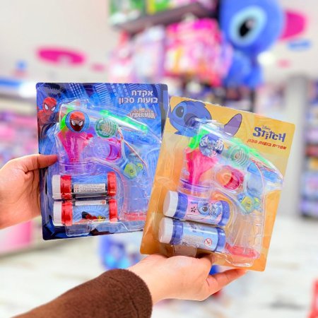 فرد فقيعات صابون ستيتش وسبايدرمان