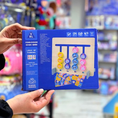 لعبة تطابق خشبية