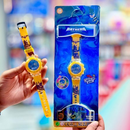 ساعة باتمان المضيئة