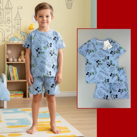 بجامة ميكي ماوس ازرق سماوي <br> <span class='text-color-warm'>سيتوفر قريباً</span>