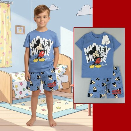 بجامة ميكي ماوس ازرق <br> <span class='text-color-warm'>سيتوفر قريباً</span>