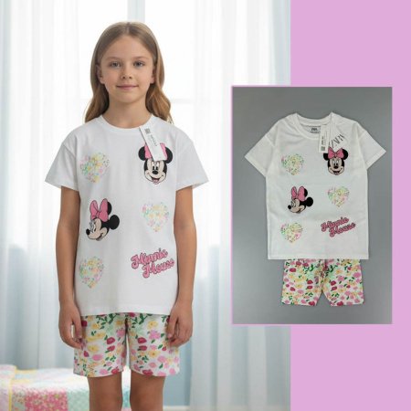 بجامة ميني ماوس ابيض <br> <span class='text-color-warm'>سيتوفر قريباً</span>