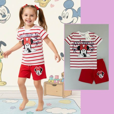 بجامة ميني ماوس احمر <br> <span class='text-color-warm'>سيتوفر قريباً</span>