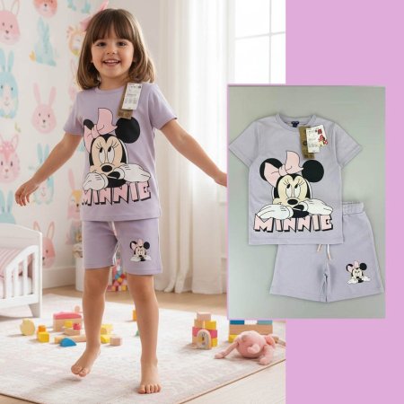 بجامة ميني ماوس بنفسجي <br> <span class='text-color-warm'>سيتوفر قريباً</span>