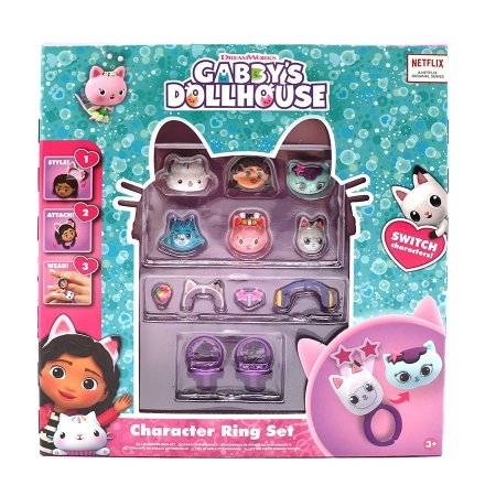 مجموعة خواتم شخصية جابي قابلة للتبديل