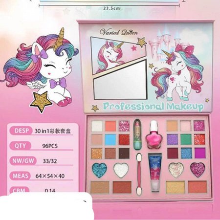 علبة مكياج يونيكورن