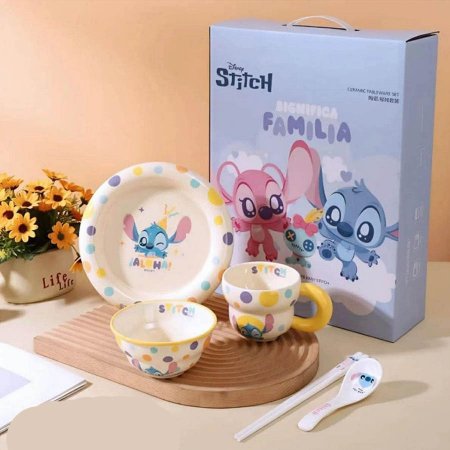 بكج بورسلان 5 قطع ستيتش