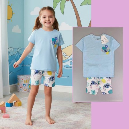 بجامة ستيتش ازرق وابيض <br> <span class='text-color-warm'>سيتوفر قريباً</span>