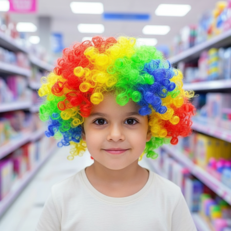 باروكة شعر المهرج