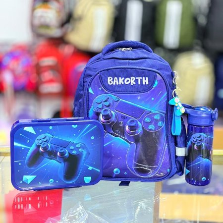 بكج روضة باكورث 13.5 انش أتاري (gaming) أزرق