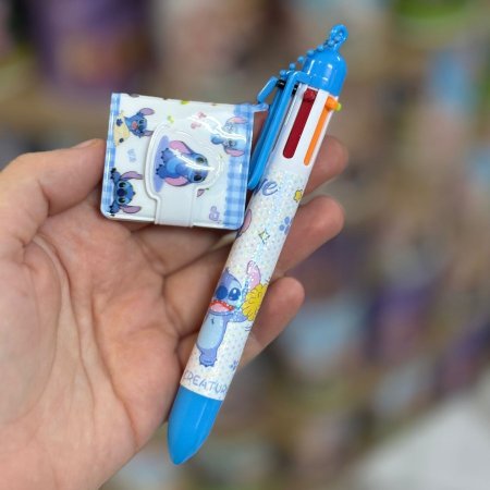 قلم ستيش مع مدالية دفتر صغير