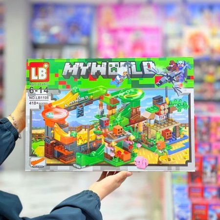 لعبة تركيب ماين كرافت كبيرة