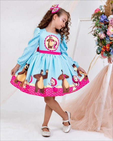 فستان ماشا والدب شتوي <br> <span class='text-color-warm'>سيتوفر قريباً</span>