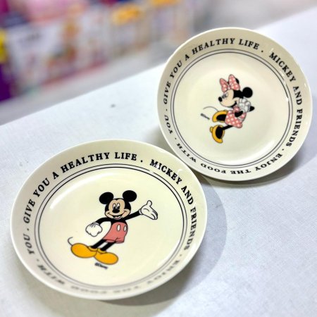 صحن ميكي وميني ماوس رخام
