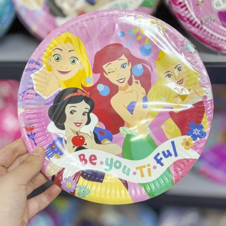 صحون كرتون الاميرات