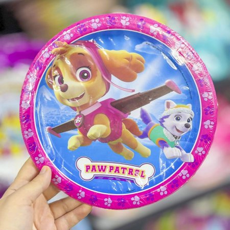 صحون كرتون الكلب باو