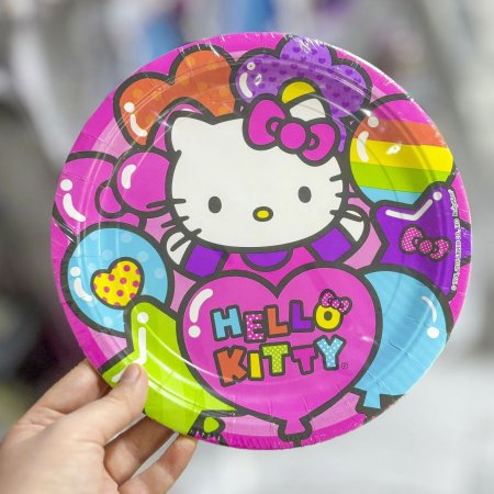 صحون كرتون هيلو كيتي