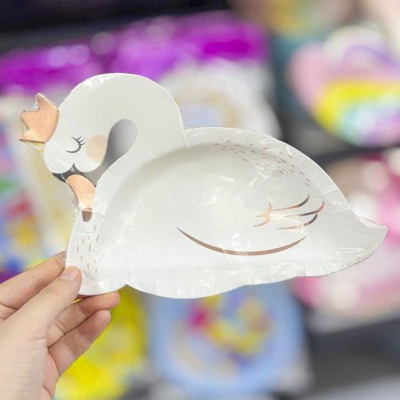 صحون كرتون البجعه