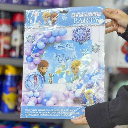 بكج بلالين عيد ميلاد فروزن