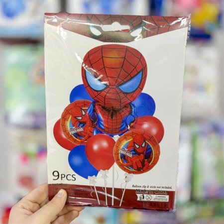 مجموعة بلالين سبايدرمان