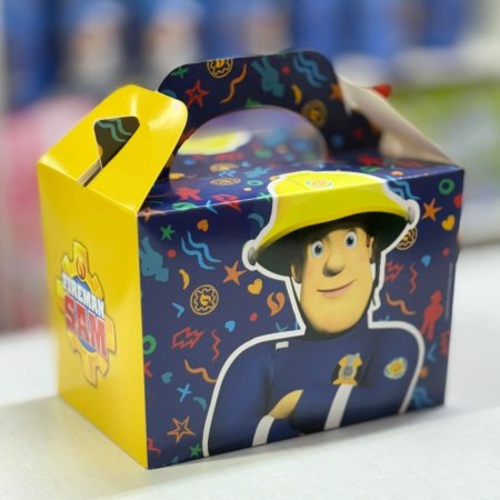 علب كرتون سامي رجل الاطفاء