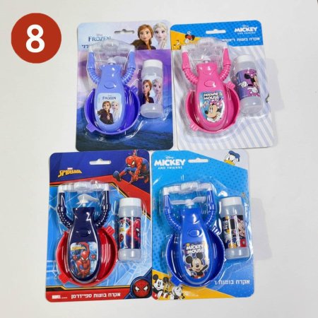 فقيعات صابون مع الة