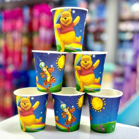 كاسات كرتون دب العسل