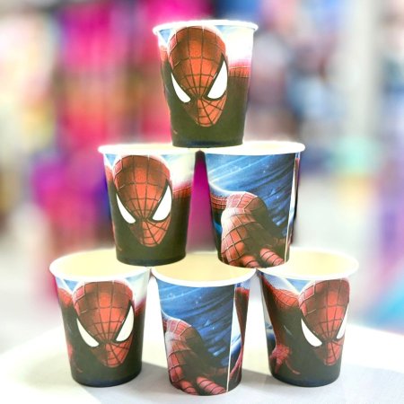 كاسات كرتون سبايدرمان