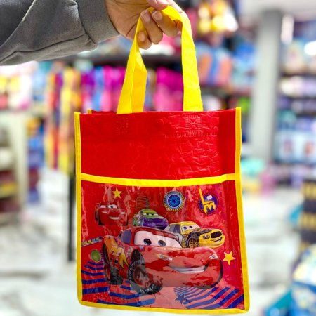 كيس قماش السيارة الحمراء